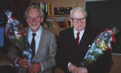 Rolf Sørgård (t.v.) og Bjarne Neverdal
